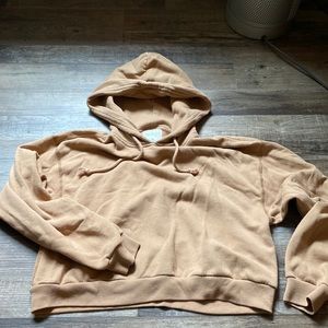 Abercrombie crop hoodie
